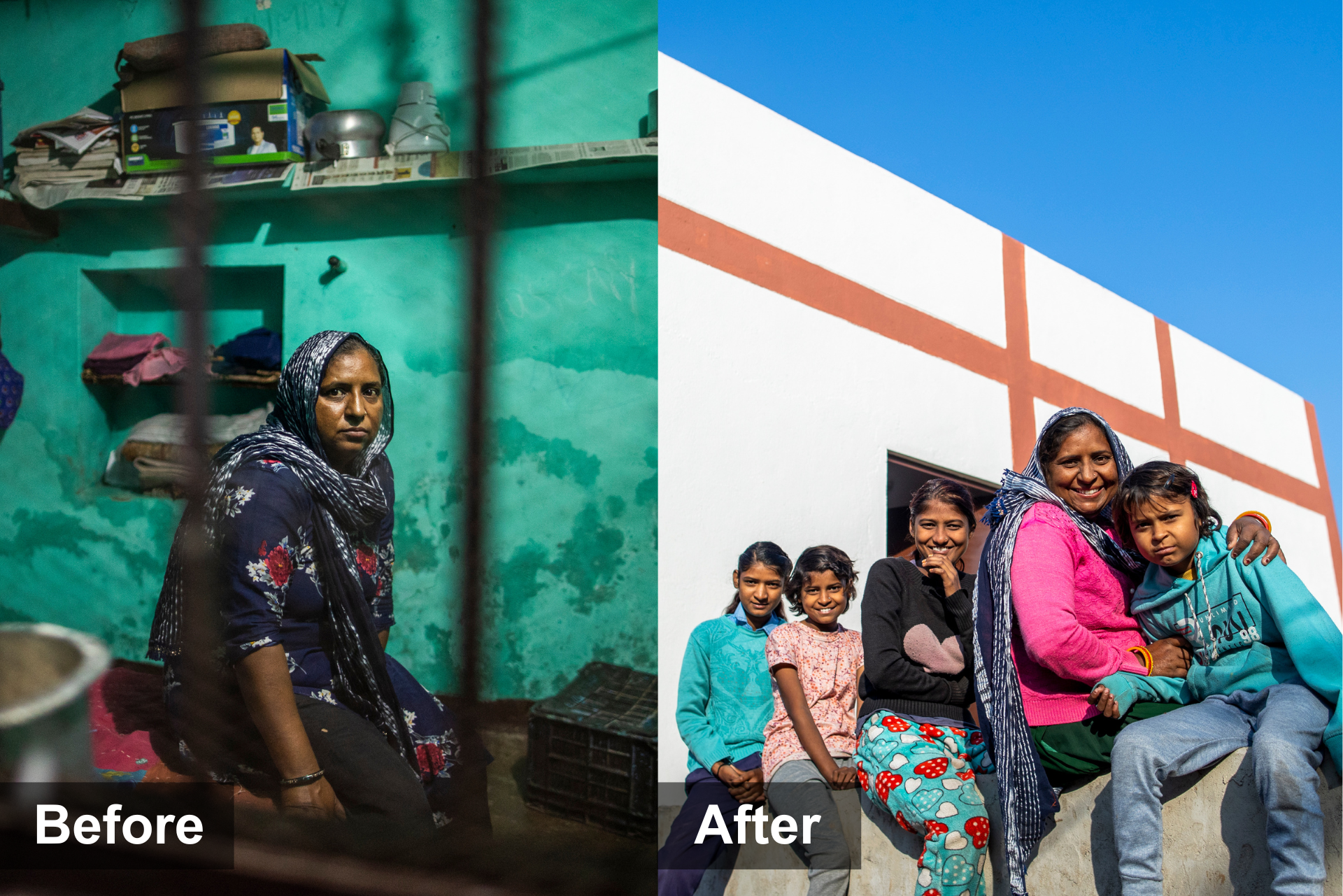 Dharamwati Before and After
